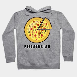 Pizzatarian - Funny Pizza Saying Hoodie